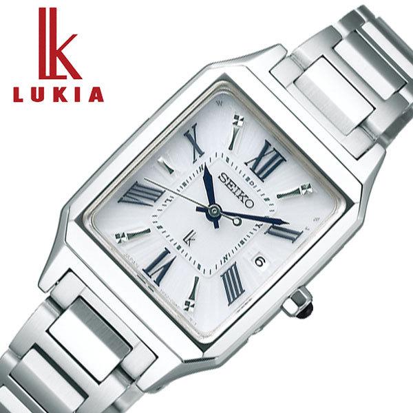 数量限定 セイコー ルキア ソーラー 電波 時計 Seiko Lukia 腕時計 レディース ホワイト Ssvw159 電波時計 人気 流行 シンプル スクエア 四角形 ブランド 日本産 Www Skylanceronline Com