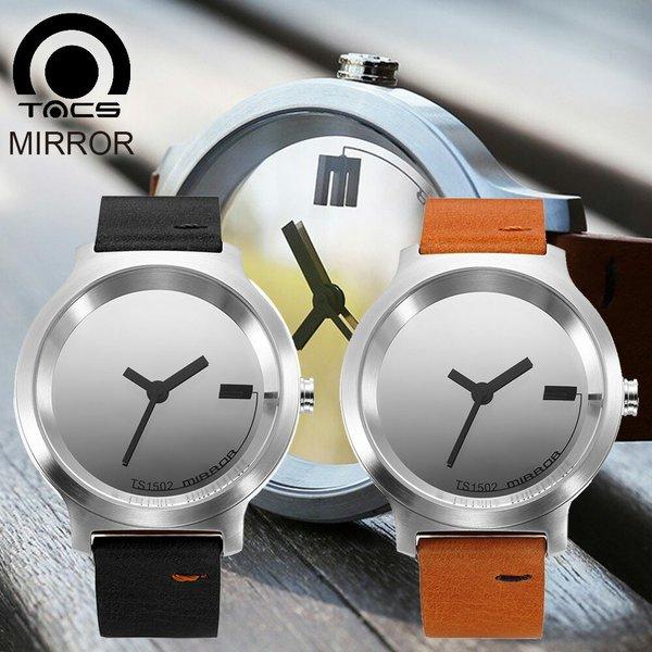 大注目 Tacs 腕時計 タックス 時計 ミラー Mirror メンズ レディース ミラー 鏡 シンプル シック ミニマル 個性的 デザイン デザイナーズ ウォッチ 人気 豪華 Www Devondigitalimaging Co Uk