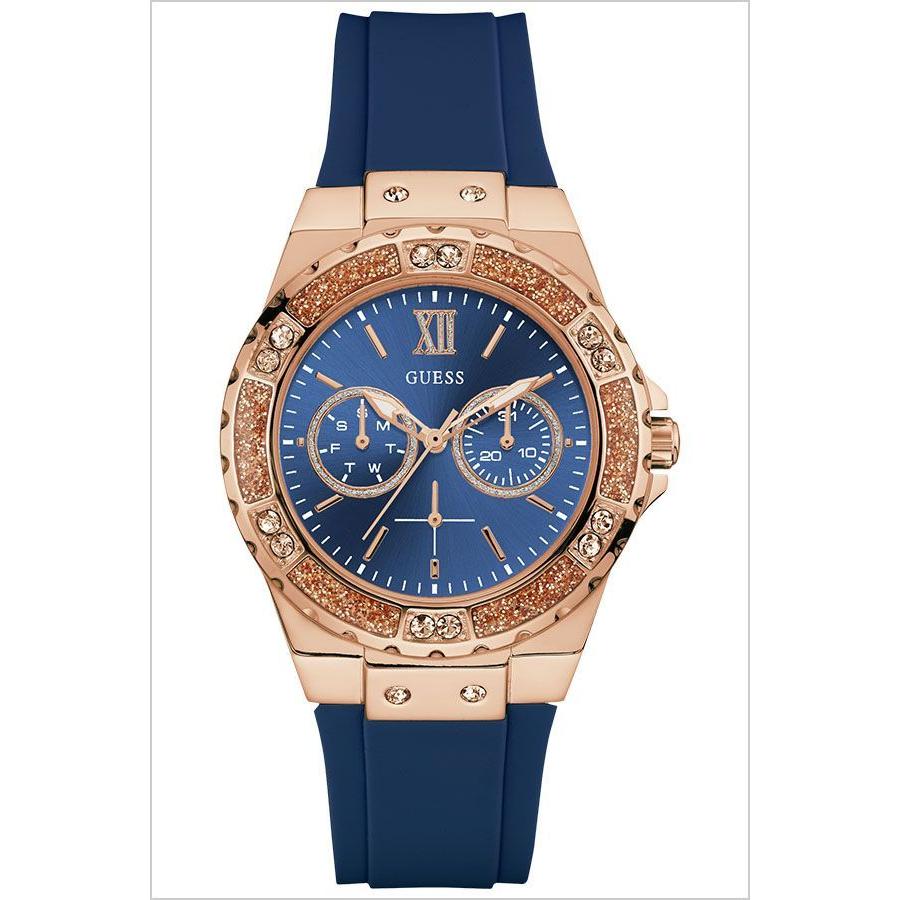 ゲス 腕時計 Guess 時計 ライムライト Limelight レディース ブルー W1053l1 正規品 人気 ストリート ブランド 個性的 防水 ファッション W1053l1 正規腕時計の専門店ウォッチラボ 通販 Yahoo ショッピング