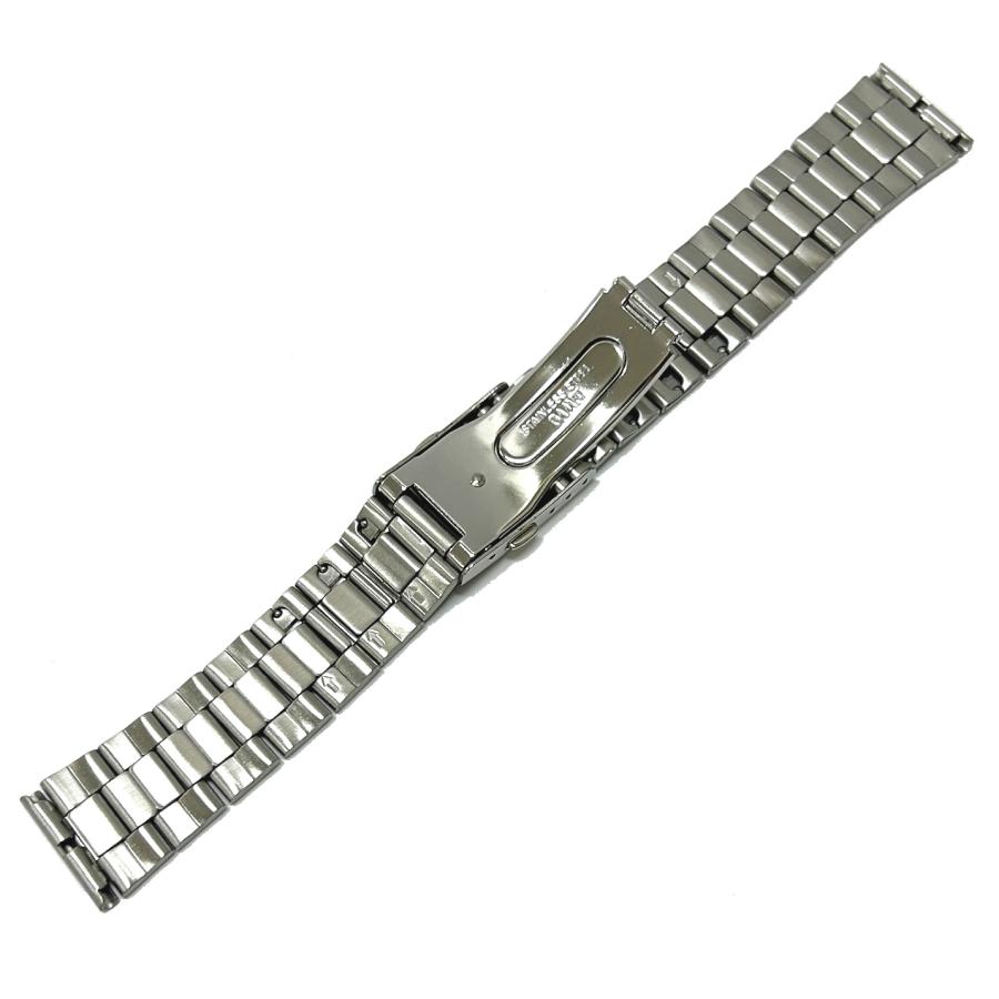 BAMBI バンビ メタル 時計バンドベルト シルバー色 BSBE1134S 18mm