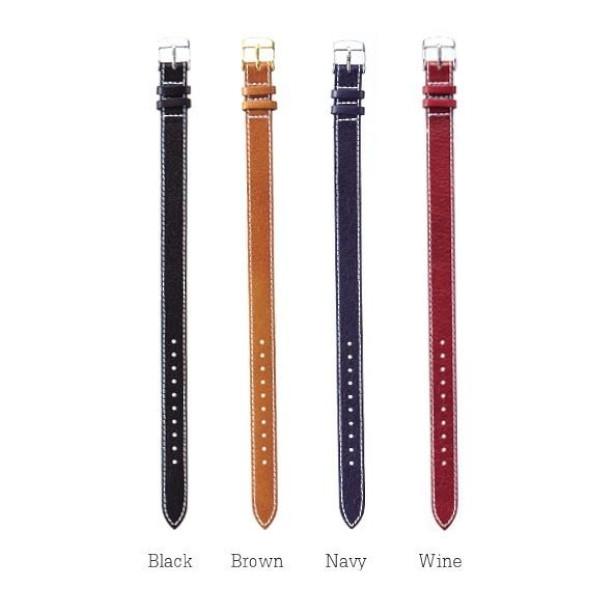 BAMBI（バンビ） 引き通し レザーベルト レディース 時計バンド NATO