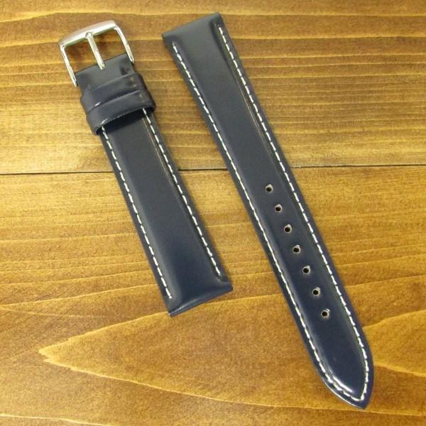 腕時計用 レザーベルト 革バンド BAMBI (ELCE) コードバン 馬革 ホース