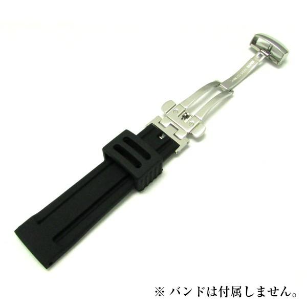 BAMBI バンビ Dバックル 厚型対応 三つ折れ式 厚さ5mmまで シルバー色