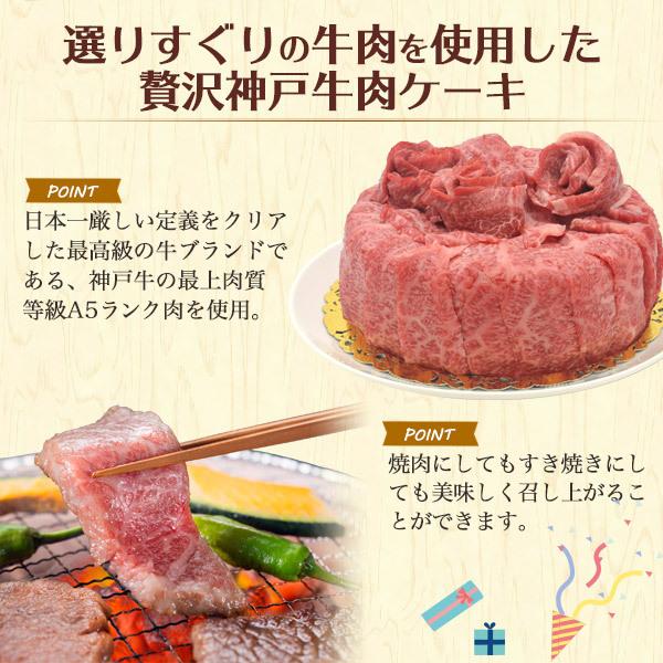 誕生日 肉 ケーキ 600g カード プレート付 バースデーケーキ 神戸牛 4 6人前 6号サイズ インスタ パーティ イベント サプライズ 箱入り 冷凍 プレゼント M Cakek1h スマホdeグルメ ウォッチミー 通販 Yahoo ショッピング