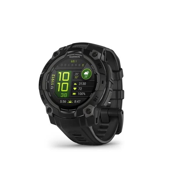GARMIN ガーミン Instinct 3 010-02936-30 AMOLED 45mm タフネスGPSウォッチ スマートウォッチ 登山 トレッキング カラー 正規品 爆買の画像