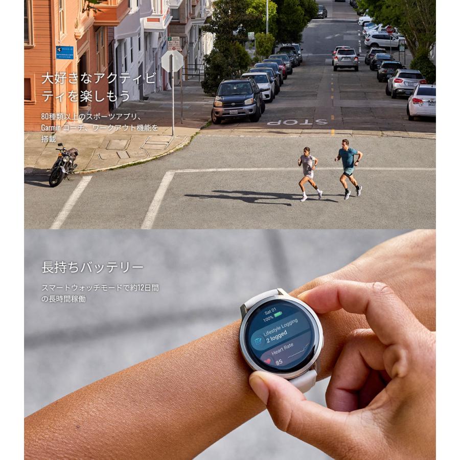 GARMIN ガーミン Venu 4 45mm フィットネスGPSウォッチ スマートウォッチ 健康管理 フィットネス 010-03014-30 正規品 爆買_8