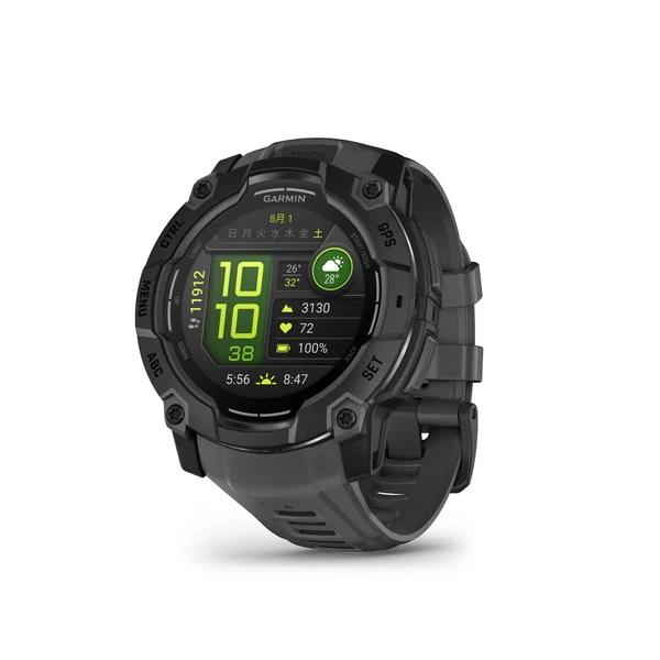 GARMIN ガーミン Instinct 3 010-03020-30 AMOLED 50mm タフネスGPSウォッチ スマートウォッチ 登山 トレッキング カラー 正規品 爆買の画像