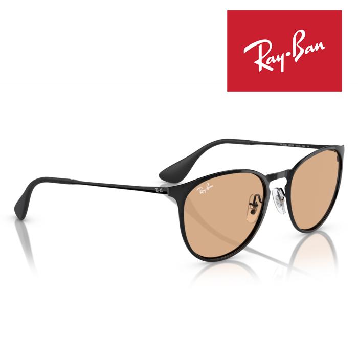✨美品✨レイバン 偏光サングラス ガラスレンズ メタルフレーム ガンメタ ERIKA（Ray-Ban） RayBan レイバン サングラス Erika metal エリカ