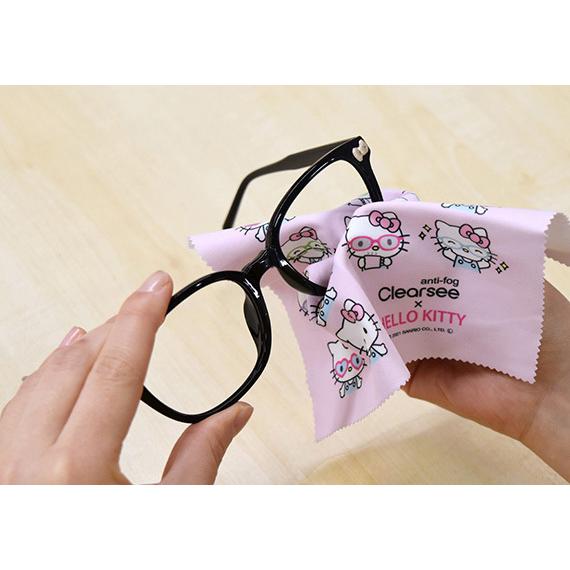 サンリオ クリアシー 曇り止めクロス ハローキティ メガネ拭き くもり