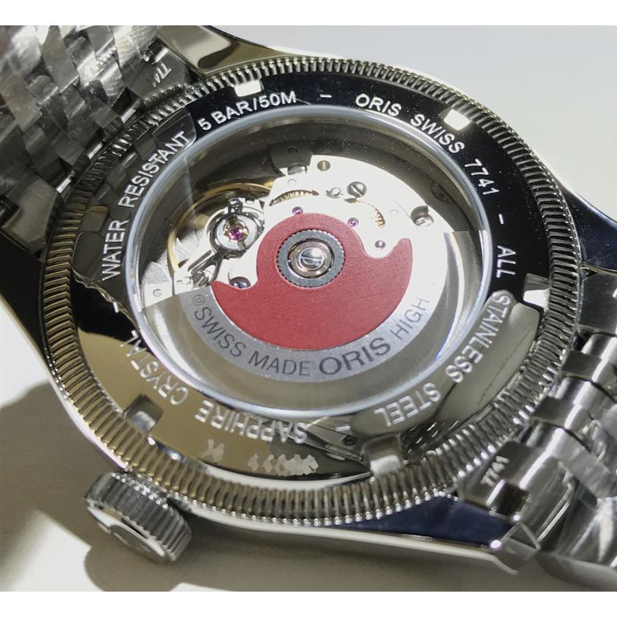 腕時計 オリス ORIS ビッグクラウン ポインターデイト 機械式自動巻 メンズ 75477414065 01 754 7741 4065-07 8 20 22 正規品｜watch-moonf｜05