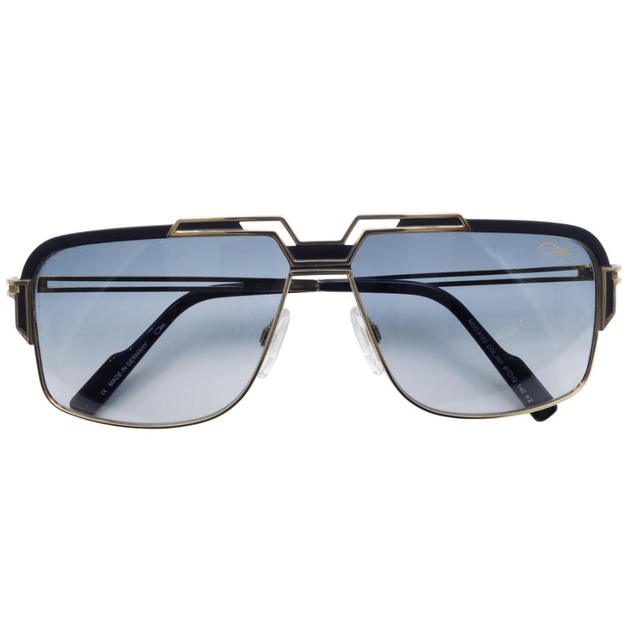 CAZAL カザール サングラス メガネフレーム 61□12 ゴールド ブラック  