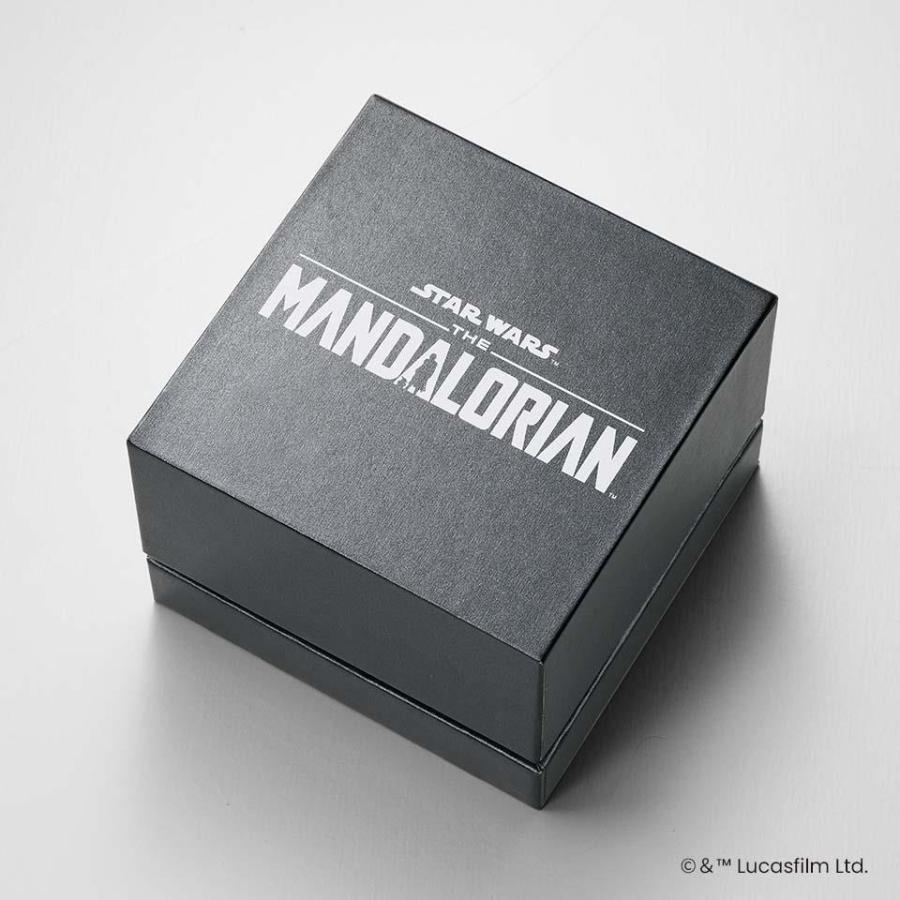腕時計 シチズン アテッサ ACT Line AT8385-55E STARWARS The Mandalorian Beskar Model メンズ エコ・ドライブ電波 正規品の画像