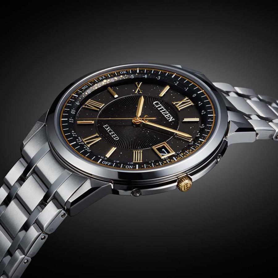 腕時計 シチズン CITIZEN EXCEED エクシード CB1144-60E HINODE COLLECTION 限定モデル450本 エコ・ドライブ電波時計 チタン メンズ 正規品 爆買の画像