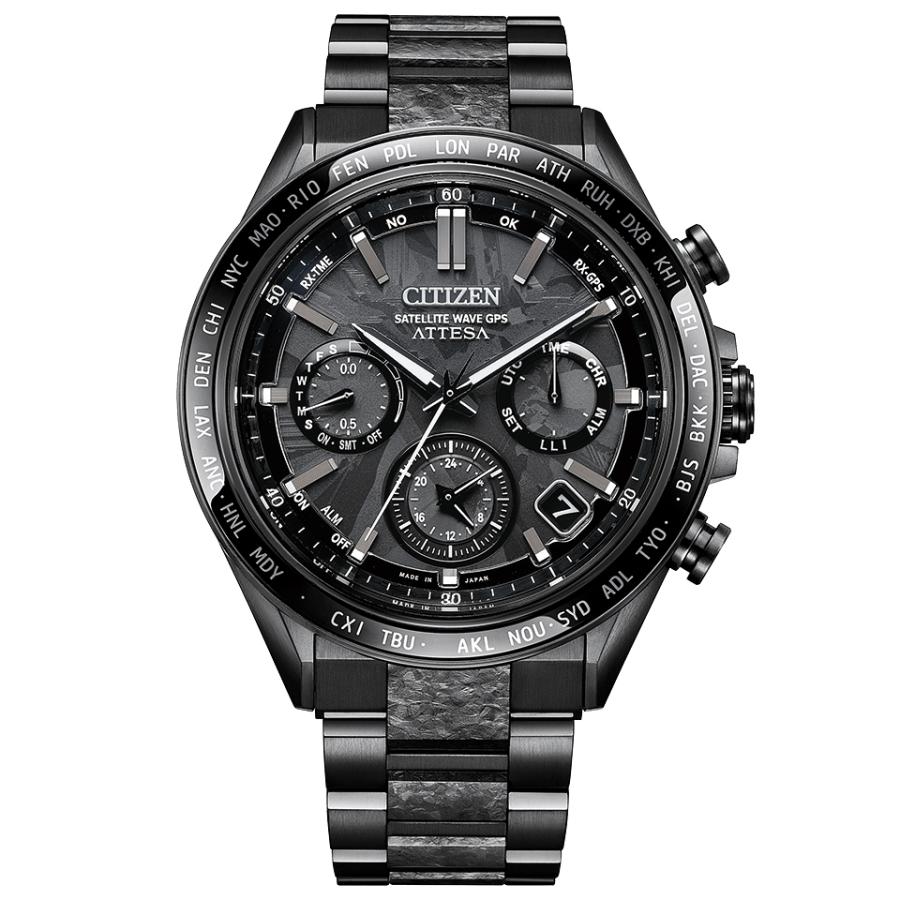 ぬ*ぬ様 セール　超人気　シチズン アテッサ サテライトウェーブ CC4016- ATTESA Eco-Drive Black Titanium(TM) Series アテッサ エコ・ドライブ