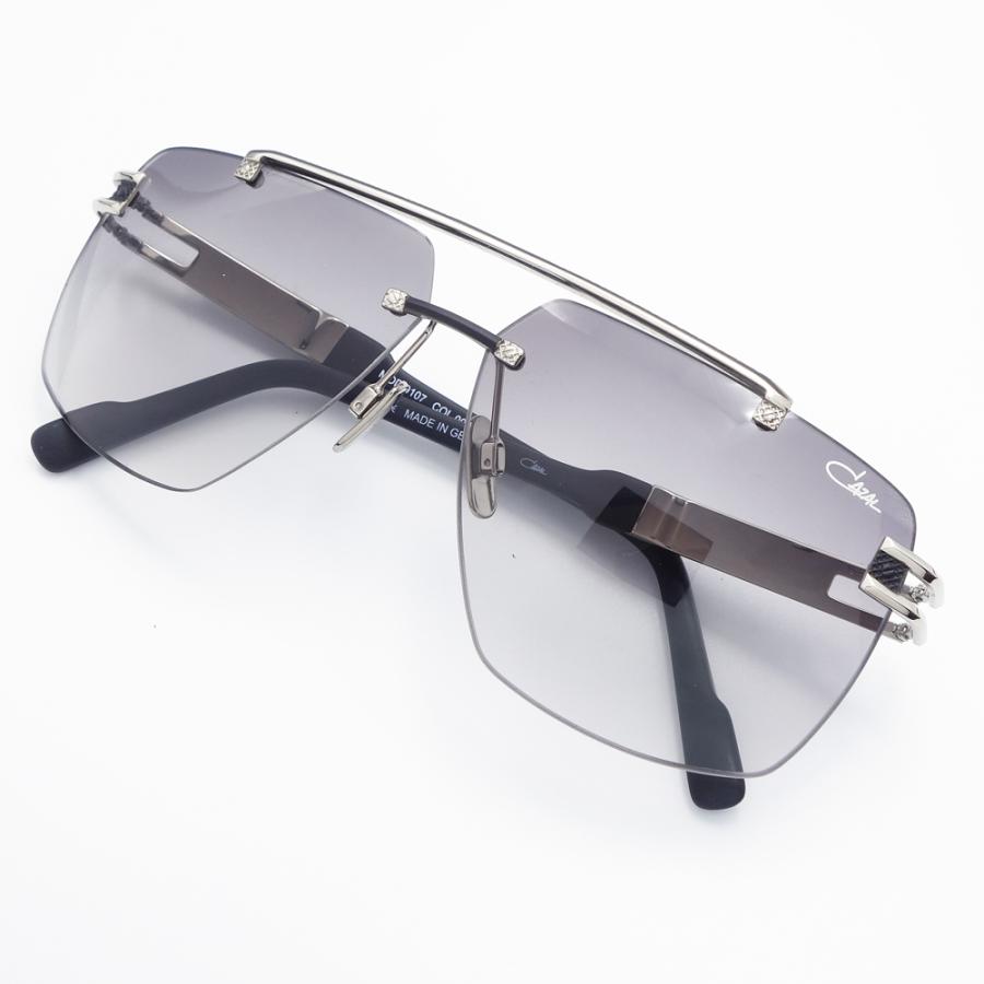 CAZAL（カザール） サングラス MOD.9107 COL.002 シルバー ブラック