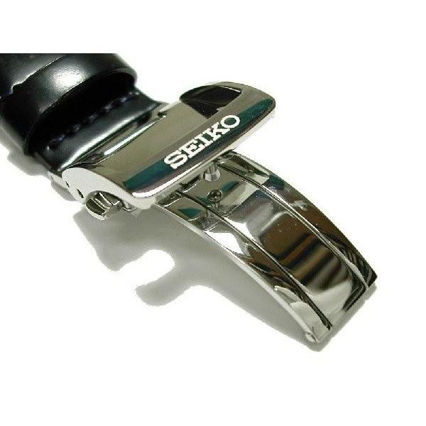 20mm 時計バンド メカニカル純正ベルト D0151AL 牛皮革カーフ 黒