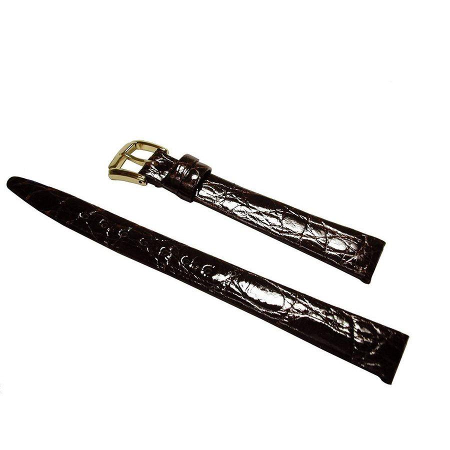 SEIKO 腕時計 時計 ベルト 12mm セイコー ワニサイド 焦げ茶