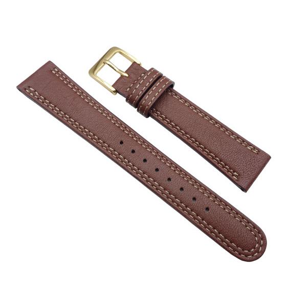 SEIKO（セイコー） 腕時計 時計 ベルト 18mm 牛革スムース ダブル