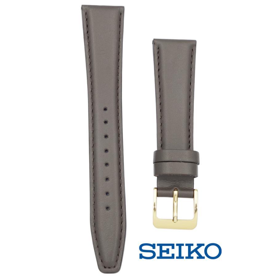 SEIKO（セイコー） 腕時計 時計 ベルト 17mm バンド DXH9 牛革スムース