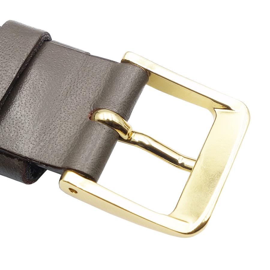 SEIKO セイコー メンズ 腕時計 ゴールド 新品ベルト SEIKO（セイコー） 腕時計 時計 ベルト 18mm 牛革スムース DXJ0 こげ茶