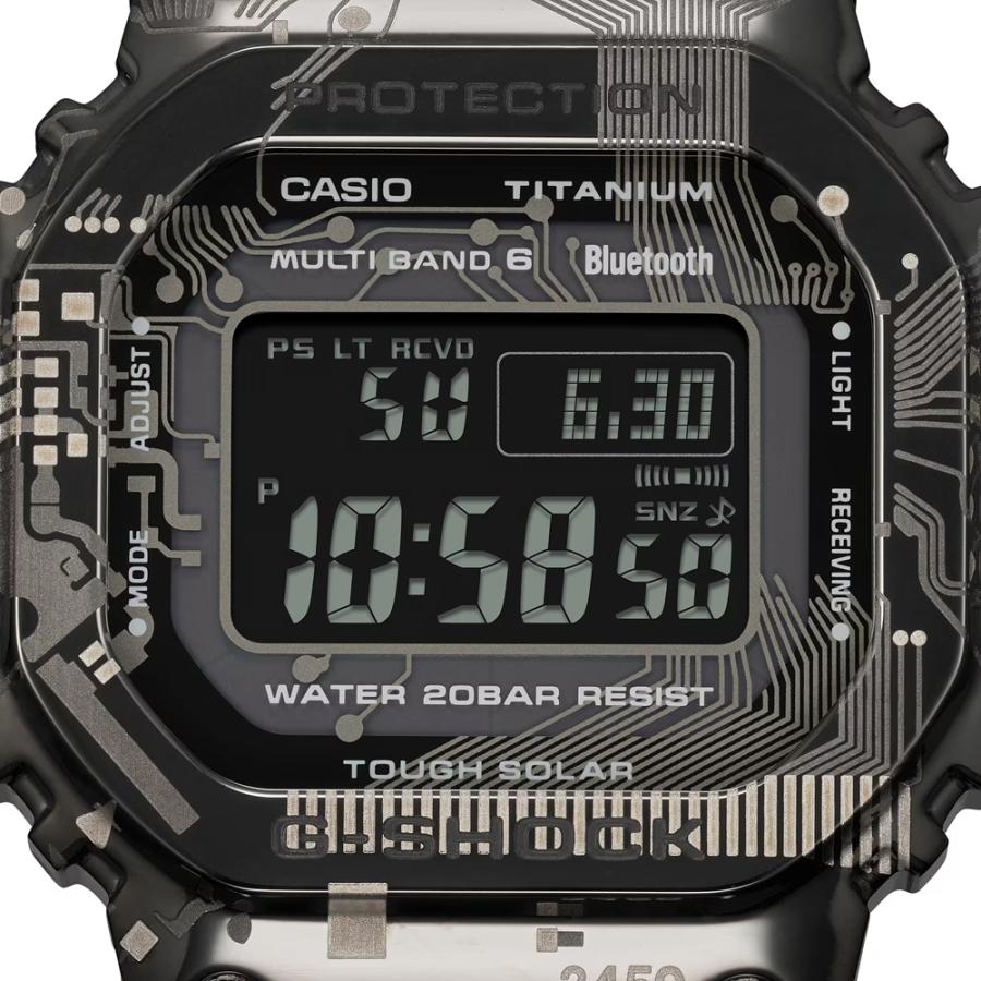 【美品】G-SHOCK GMW-B5000TCC-1JR チタン GMW-B5000TCC-1JR FULL METAL 5000シリーズ｜ジーショック