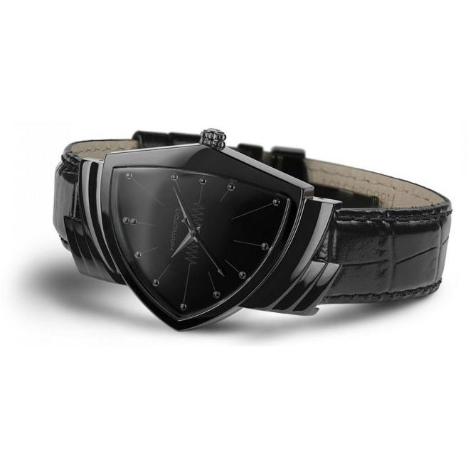 腕時計 HAMILTON ハミルトン H24401731 クォーツ ベンチュラ ブラックPVD メンズ 正規品｜watch-moonf｜02