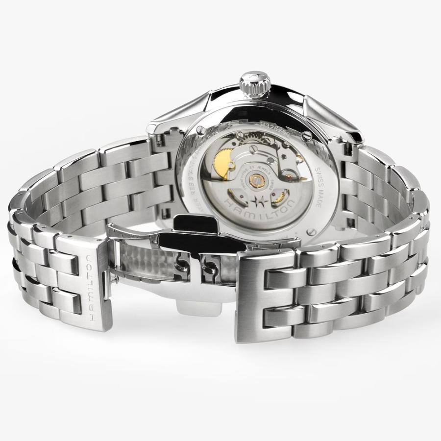 H32675101 ハミルトン HAMILTON ジャズマスター オープンハート 40mm スモーキーダイヤル メンズ 機械式 自動巻き ブラウンダイヤル 正規輸入品【の画像