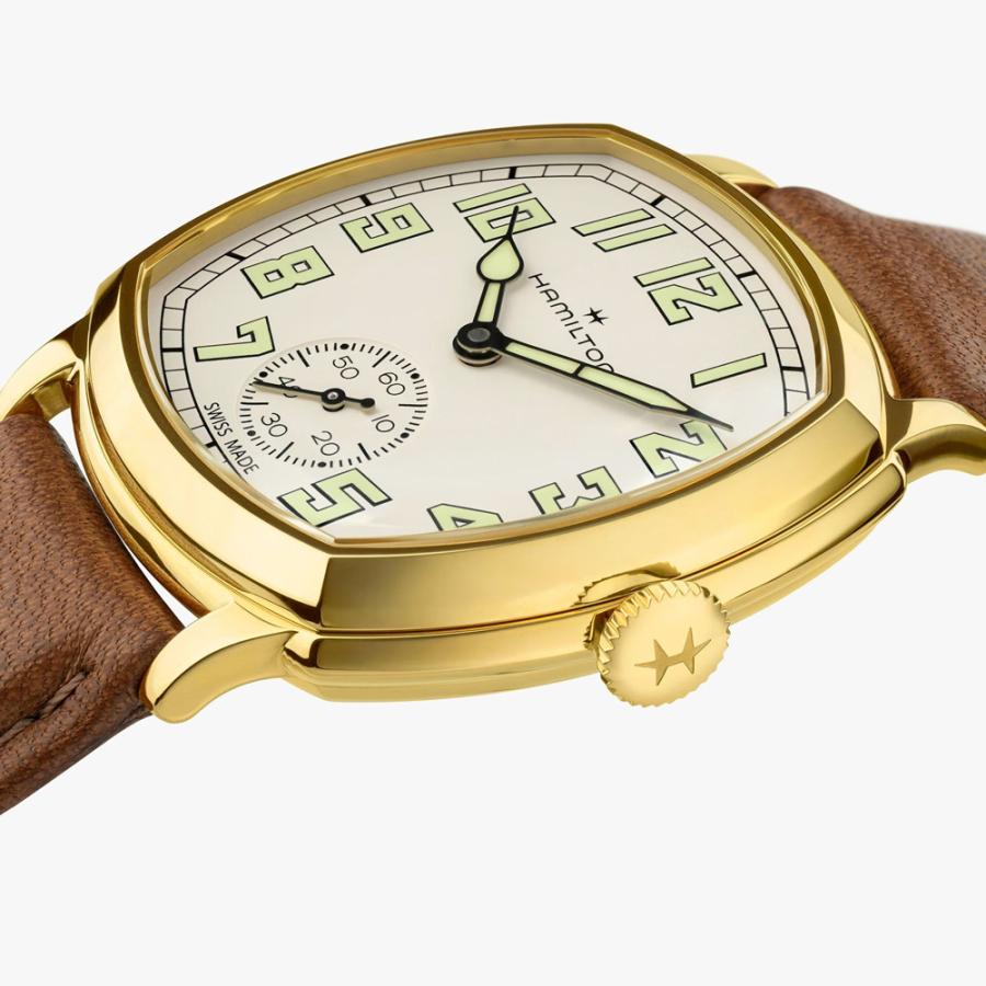 電池交換済　美品　Hamilton アメリカンクラシック 時計 シェル ゴールド AMERICAN CLASSIC H39139520 腕時計 HAMILTON ハミルトン アメリカン