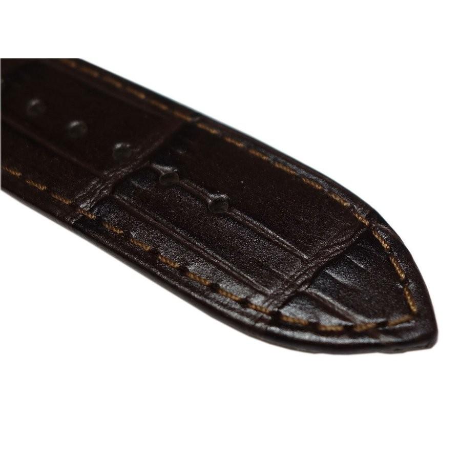 HAMILTON（ハミルトン） 20mm 純正品 H32515555 ダークブラウン カーフ