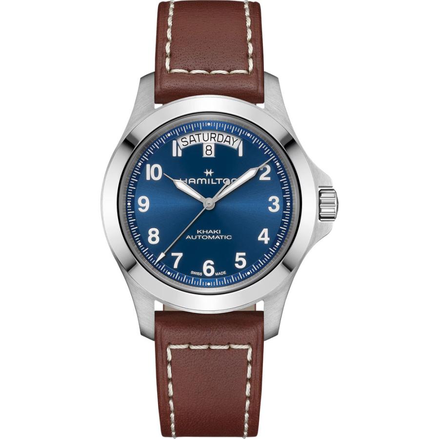 H64475540 ハミルトン HAMILTON カーキ フィールド キング デイデイト オート Khaki Aviation Field King Day Date Auto 40mm メンズ 機械式 自動巻 正規輸入品の画像
