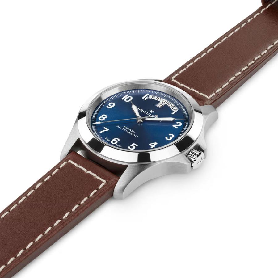 H64475540 ハミルトン HAMILTON カーキ フィールド キング デイデイト オート Khaki Aviation Field King Day Date Auto 40mm メンズ 機械式 自動巻 正規輸入品の画像