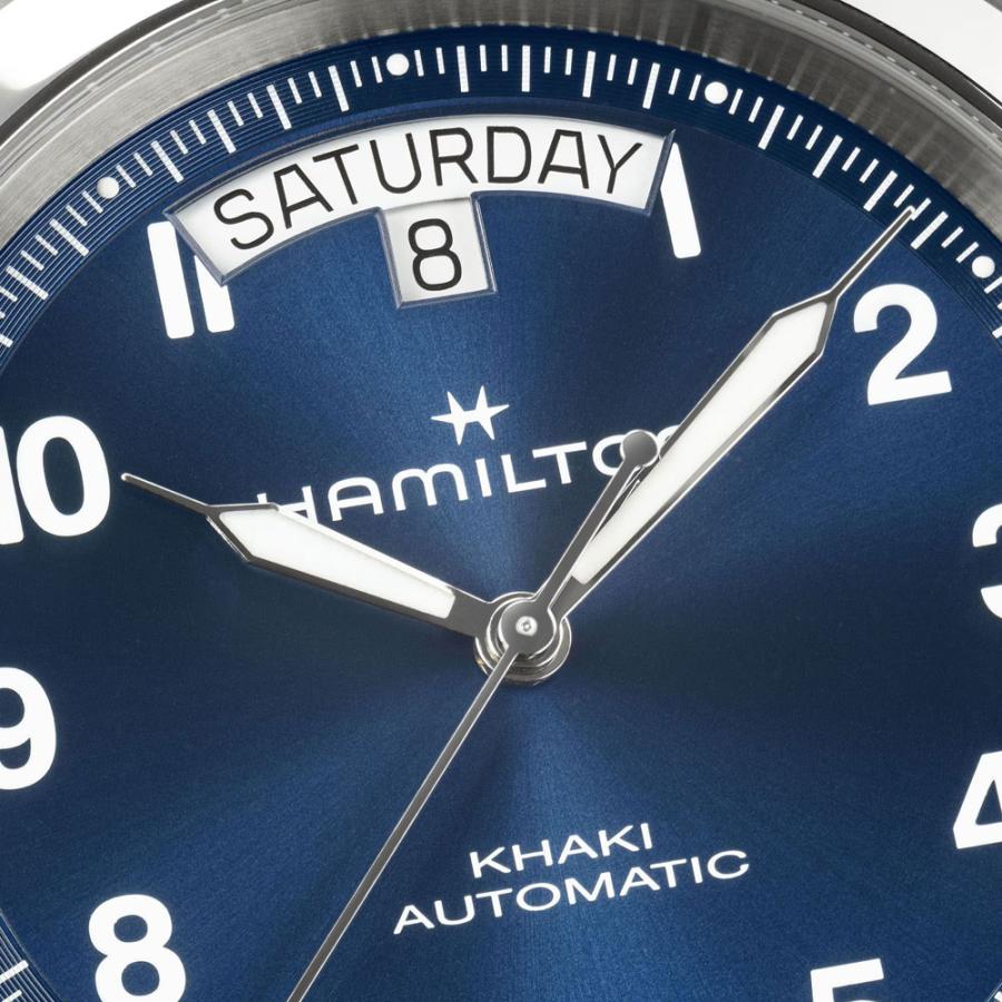 H64475540 ハミルトン HAMILTON カーキ フィールド キング デイデイト オート Khaki Aviation Field King Day Date Auto 40mm メンズ 機械式 自動巻 正規輸入品の画像