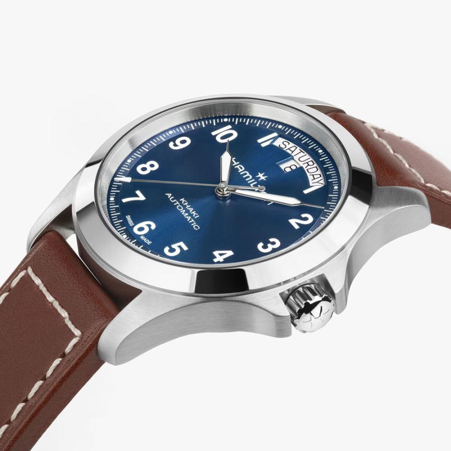 H64475540 ハミルトン HAMILTON カーキ フィールド キング デイデイト オート Khaki Aviation Field King Day Date Auto 40mm メンズ 機械式 自動巻 正規輸入品の画像