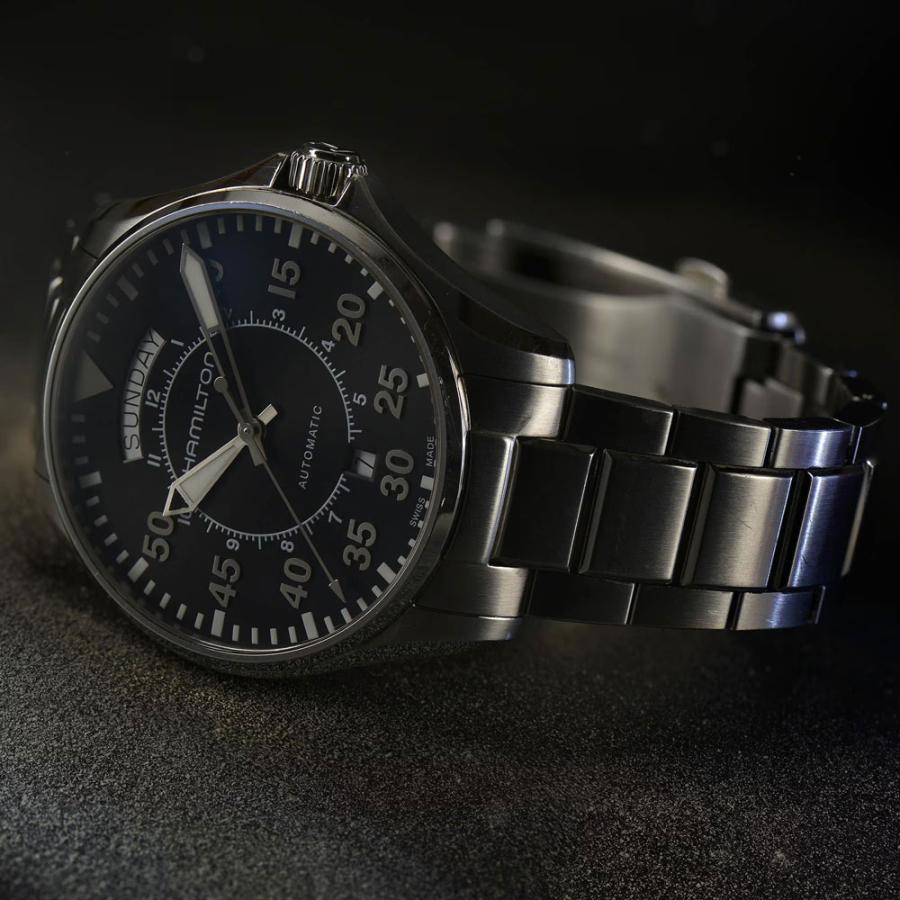 H64615135 ハミルトン HAMILTON カーキ アビエーション パイロット デイデイト オート Khaki Aviation Pilot Day Date Auto 42mm 機械式 自動巻き 正規輸入品の画像