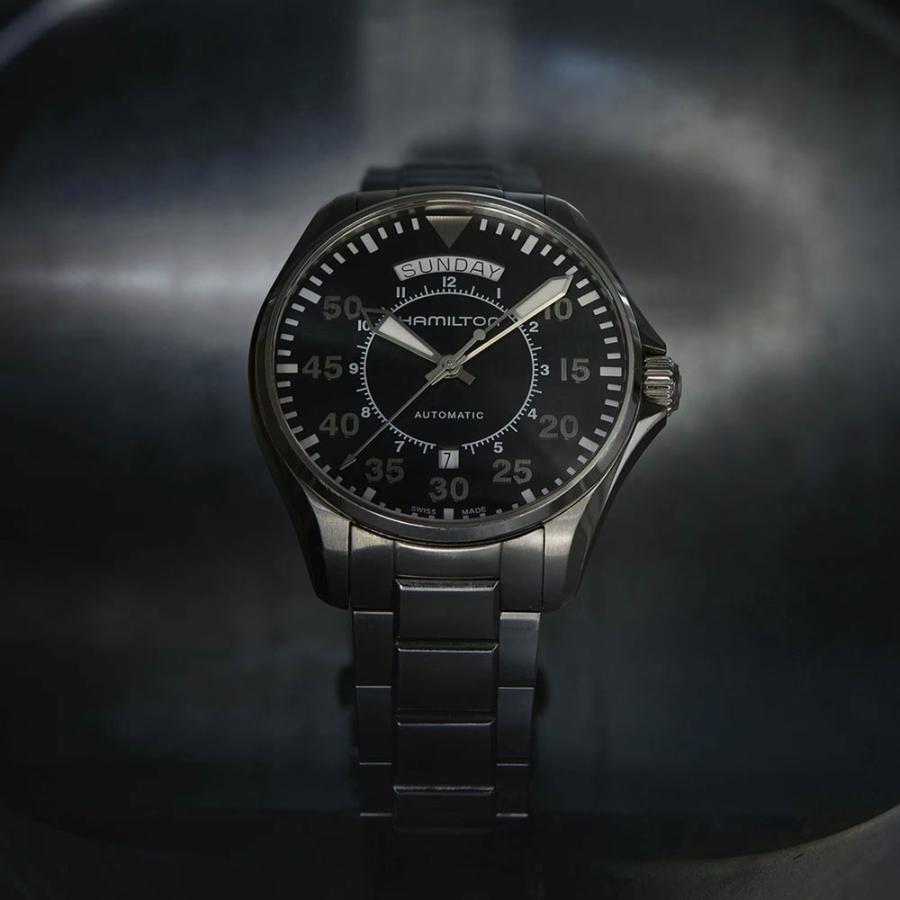 H64615135 ハミルトン HAMILTON カーキ アビエーション パイロット デイデイト オート Khaki Aviation Pilot Day Date Auto 42mm 機械式 自動巻き 正規輸入品の画像