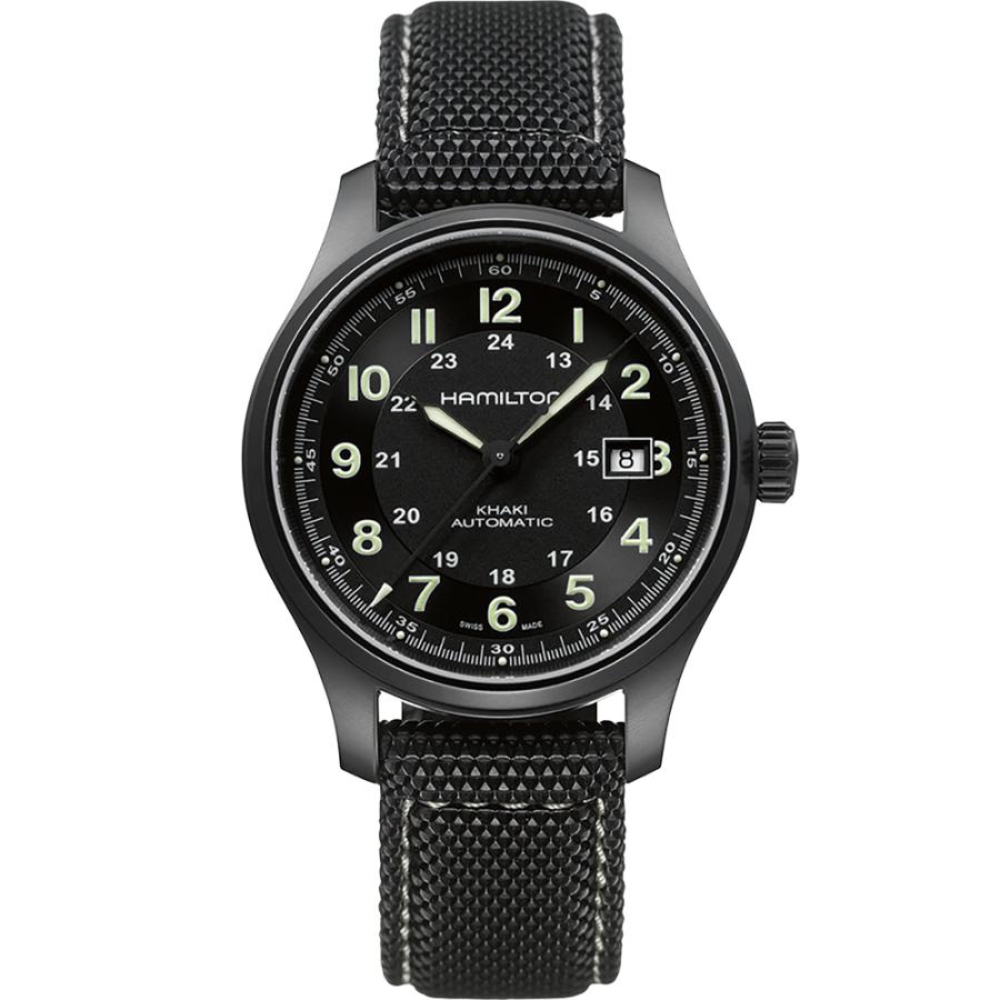 ハミルトン H70575733 HAMILTON カーキフィールド チタニウム オート 42mm メンズ 腕時計 正規品 :H70575733