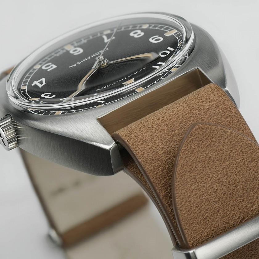 Hamiltonハミルトン腕時計カーキアビエーション PILOT PIONEER Khaki Aviation Pilot Pioneer Mechanical - Dial color:Black