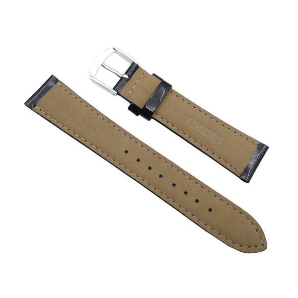 SEIKO（セイコー） 腕時計 時計 ベルト 18mm 牛革ガラス仕上げ R0231AL