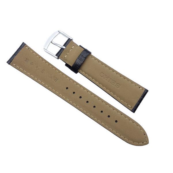 SEIKO 腕時計 時計 ベルト 18mm セイコー 牛革テジュー型押し