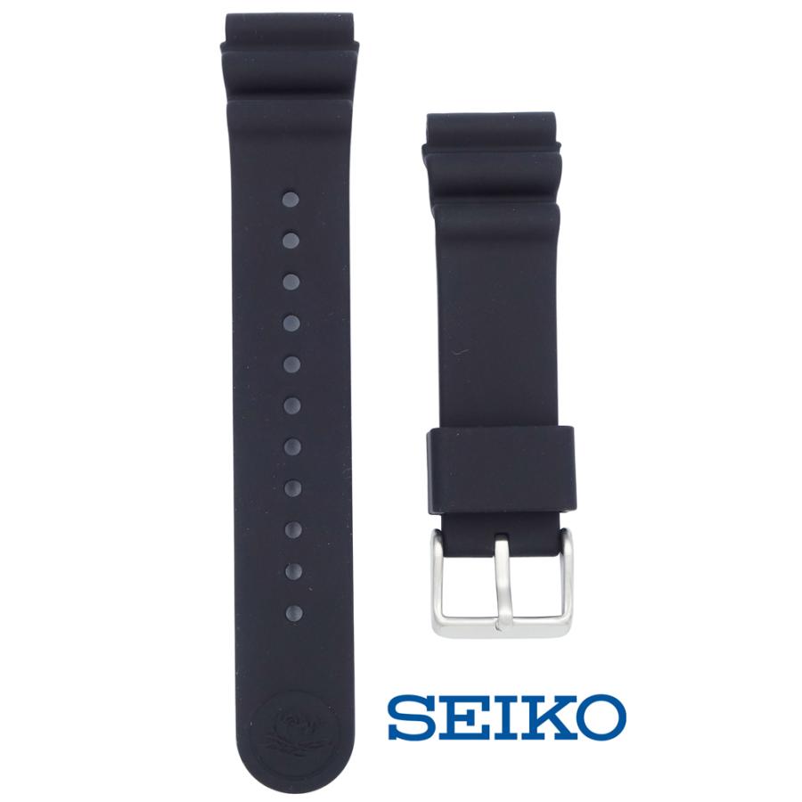 SEIKO（セイコー） 腕時計 時計 ベルト SEIKO 22mm シリコンラバー