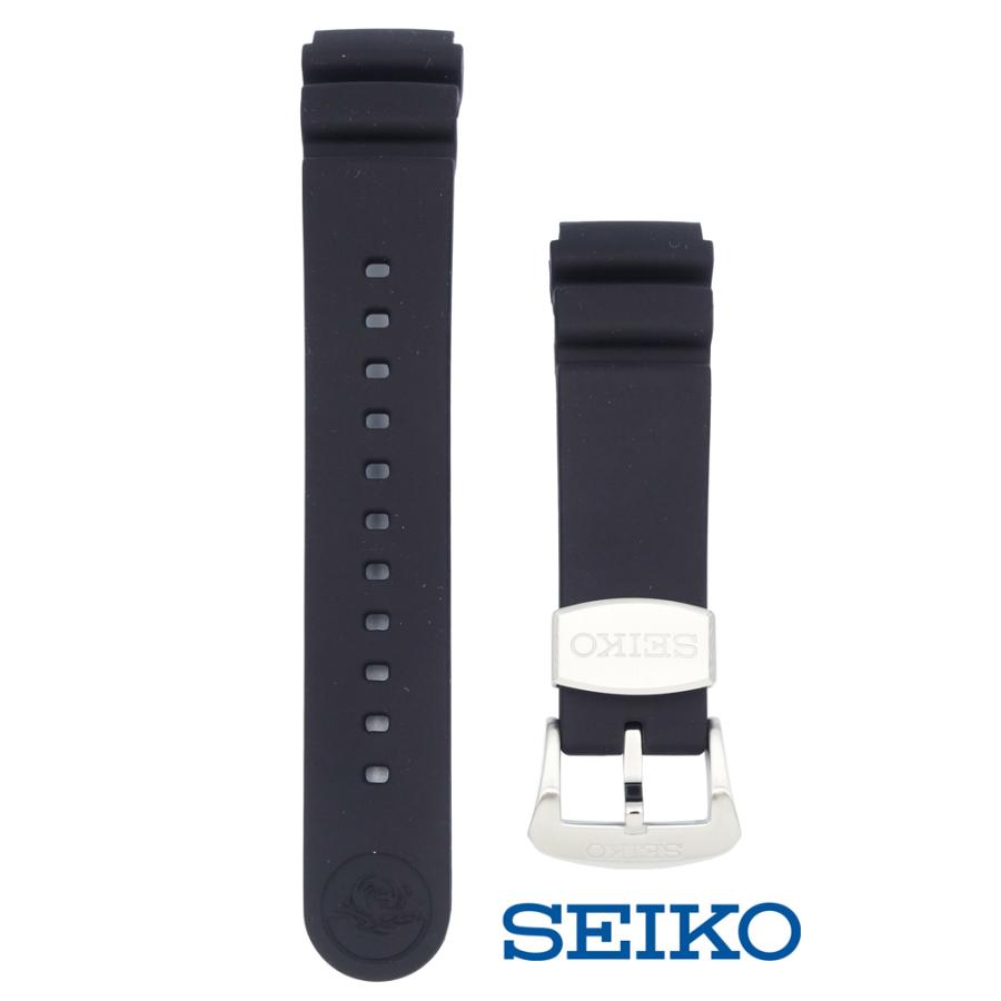 腕時計用 ベルト セイコー SEIKO 20mm プロスペックス シリコンラバー