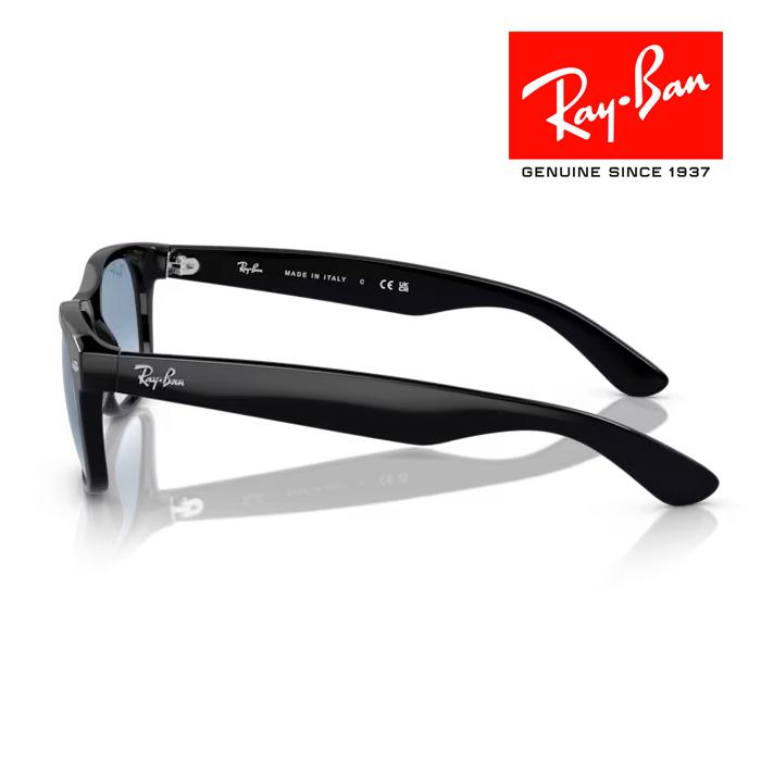 RayBan レイバン ニューウェイファーラー NEW WAYFARER サングラス メガネフレーム 55□18 ブラック ブルー RB2132F 901/3F クロス付き 正規品｜watch-moonf｜02