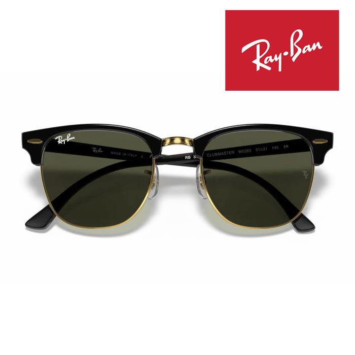 美品 Ray-Ban レイバン クラブマスター サングラス ブラック Ray-Ban（レイバン） RayBan クラブマスター Clubmaster サングラス 49