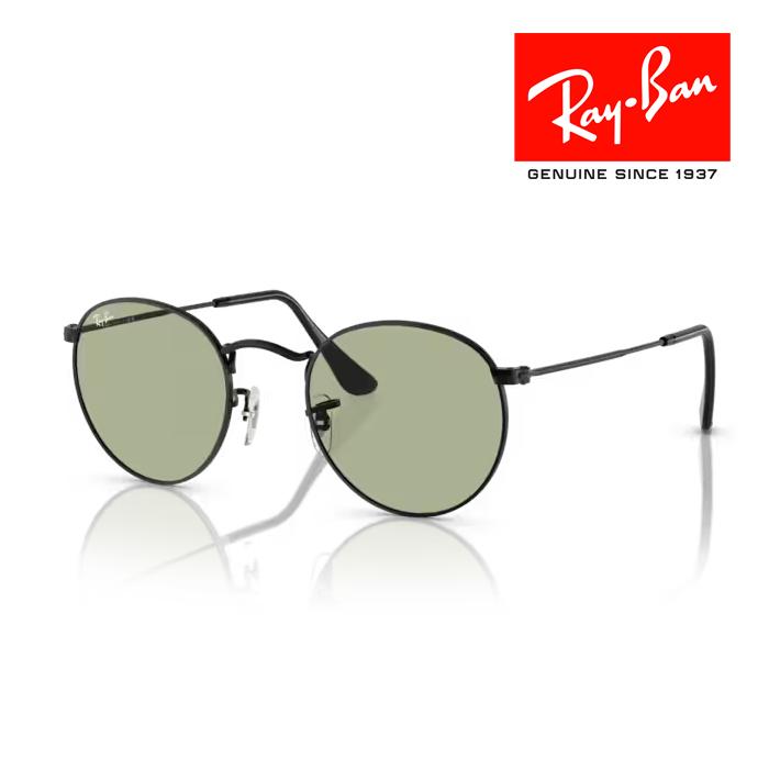 RayBan レイバン Round metal ラウンドメタル サングラス メガネフレーム 50□21 ブラック グレー RB3447 002/52  クロス付き 正規品 : rb344700252 : ウォッチストアムーンF - 通販 - Yahoo!ショッピング