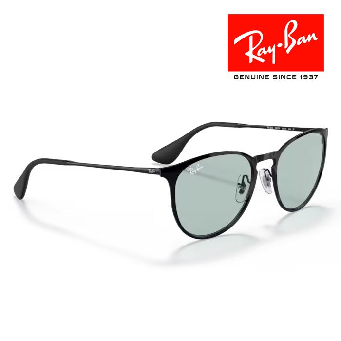 RayBan レイバン サングラス メガネフレーム Erika metal エリカメタル 54□19 ブラック ブルー 調光レンズ RB3539 002/Q5 クロス付き 正規品｜watch-moonf｜04