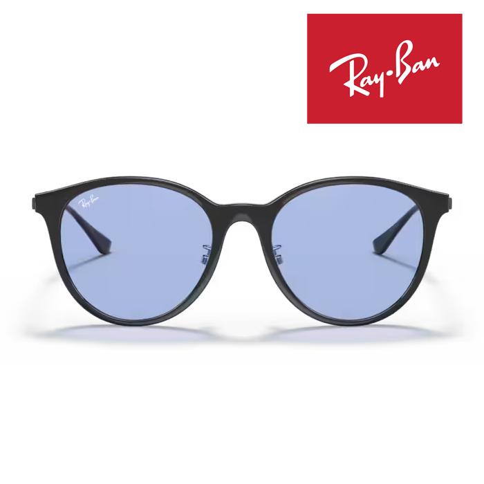 Ray-Ban サングラス ブラックフレーム ブルーレンズ Ray-Ban（レイバン） RayBan サングラス メガネフレーム 55□19