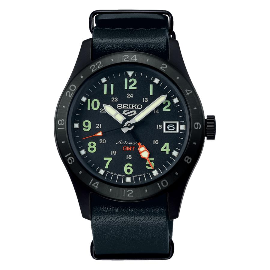 SEIKO 5 Sports SBSC013 GMT 自動巻き 腕時計 美品 Seiko 5 Sports SBSC013 腕時計 SEIKO SPORTS セイコー スポーツ