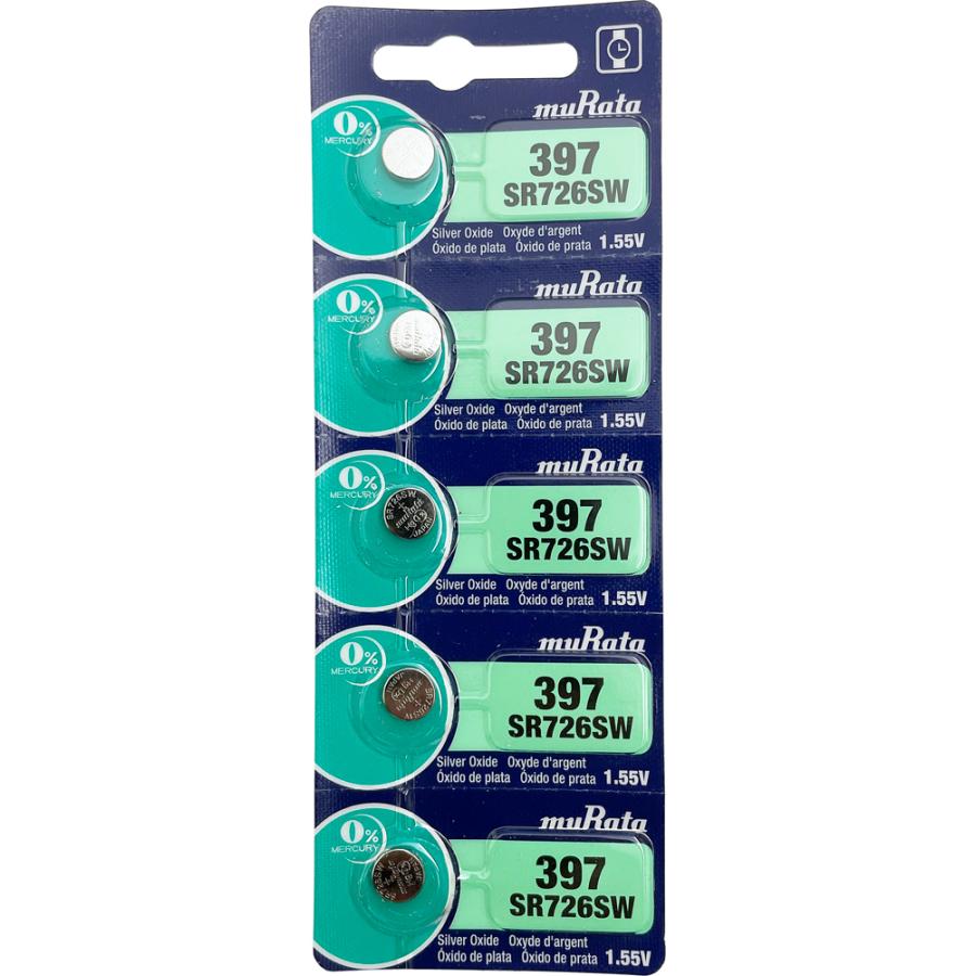 人気の定番 ボタン電池 酸化銀電池 時計電池 SR626SW ×4個 82