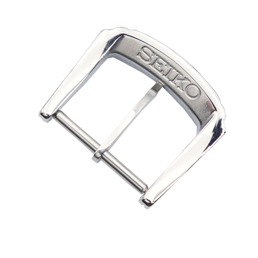 SEIKO（セイコー） 15 mm 尾錠 SEIKOロゴ入り 銀 シルバー 正規品