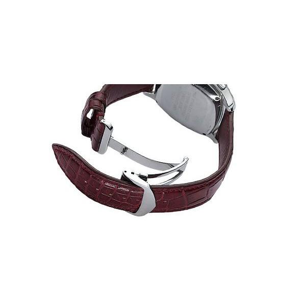 バンビ ZS0007 プッシュ式三つ折 Dバックル シルバー 銀色 10mm,12mm